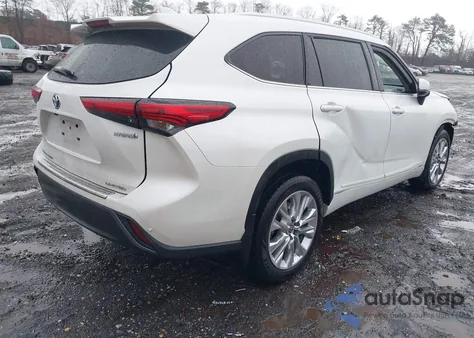 2023 Toyota Highlander Hybrid Limited из США, поврежденный, VIN 5TDXBRCH9PS117310
